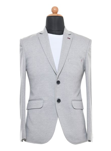 Blazer & Coats Viscose Formal Wear Regular fit Single Breasted Basic Self Regular Coat La Scoot